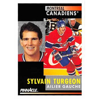 Řadové karty - Turgeon Sylvain - 1991-92 Pinnacle French No.226
