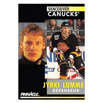 Řadové karty - Lumme Jyrki - 1991-92 Pinnacle French No.237