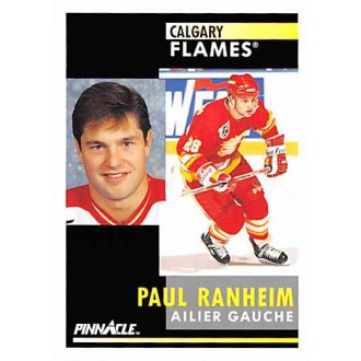 Řadové karty - Ranheim Paul - 1991-92 Pinnacle French No.252