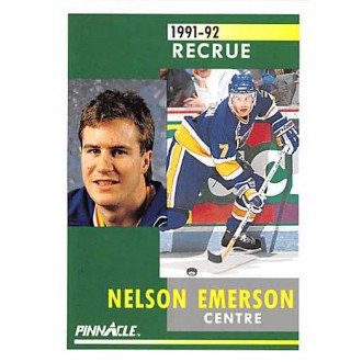 Řadové karty - Emerson Nelson - 1991-92 Pinnacle French No.314