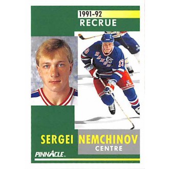Řadové karty - Nemchinov Sergei - 1991-92 Pinnacle French No.317