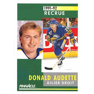 Řadové karty - Audette Donald - 1991-92 Pinnacle French No.330