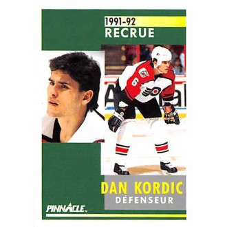 Řadové karty - Kordic Dan - 1991-92 Pinnacle French No.338