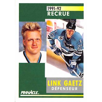 Řadové karty - Gaetz Link - 1991-92 Pinnacle French No.339