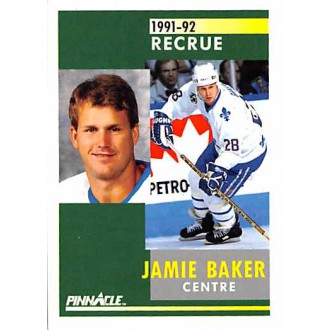 Řadové karty - Baker Jamie - 1991-92 Pinnacle French No.348