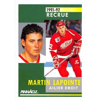 Řadové karty - Lapointe Martin - 1991-92 Pinnacle French No.355