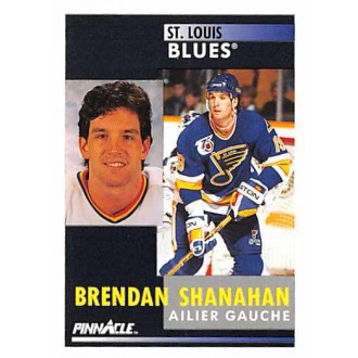 Řadové karty - Shanahan Brendan - 1991-92 Pinnacle French No.41