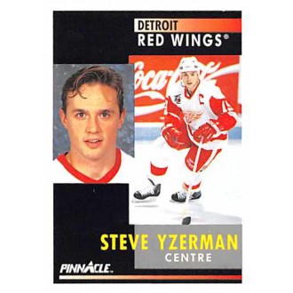 Řadové karty - Yzerman Steve - 1991-92 Pinnacle French No.75