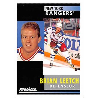 Řadové karty - Leetch Brian - 1991-92 Pinnacle French No.136