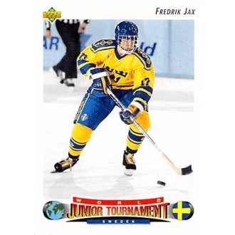 Řadové karty - Jax Fredrik - 1992-93 Upper Deck No.230