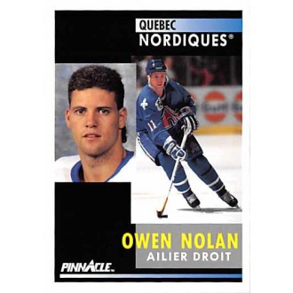 Řadové karty - Nolan Owen - 1991-92 Pinnacle French No.156