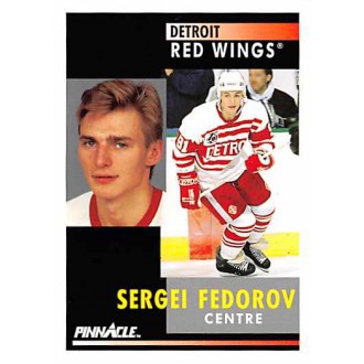 Řadové karty - Fedorov Sergei - 1991-92 Pinnacle French No.157
