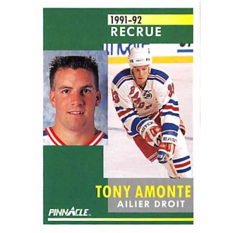 Řadové karty - Amonte Tony - 1991-92 Pinnacle French No.301