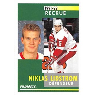 Řadové karty - Lidstrom Nicklas - 1991-92 Pinnacle French No.320
