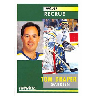 Řadové karty - Draper Tom - 1991-92 Pinnacle French No.341