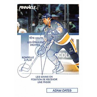 Řadové karty - Oates Adam - 1991-92 Pinnacle French No.378