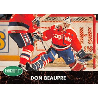 Řadové karty - Beaupre Don - 1991-92 Parkhurst No.416