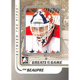 Řadové karty - Beaupre Don - 2010-11 Between The Pipes No.157