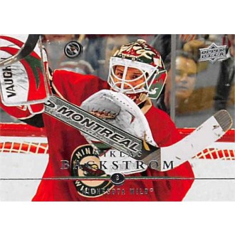 Řadové karty - Backstrom Niklas - 2008-09 Upper Deck No.348
