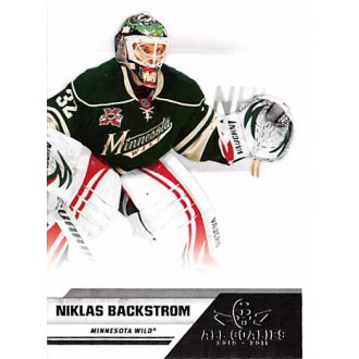 Řadové karty - Backstrom Niklas - 2010-11 All Goalies No.40