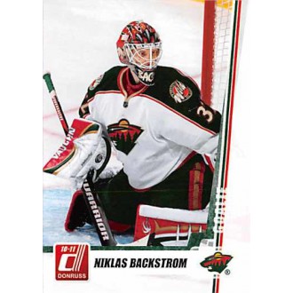 Řadové karty - Backstrom Niklas - 2010-11 Donruss No.133