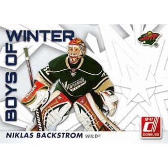 Insertní karty - Backstrom Niklas - 2010-11 Donruss Boys of Winter No.5