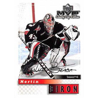 Paralelní karty - Biron Martin - 1999-00 MVP Stanley Cup Silver Script No.25