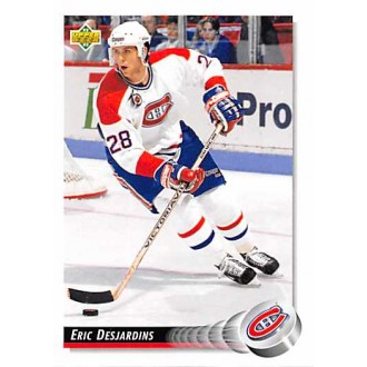 Řadové karty - Desjardins Eric - 1992-93 Upper Deck No.268