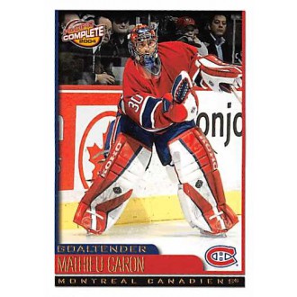 Řadové karty - Garon Mathieu - 2003-04 Complete No.466