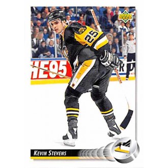 Řadové karty - Stevens Kevin - 1992-93 Upper Deck No.275