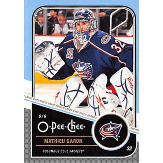 Řadové karty - Garon Mathieu - 2011-12 O-Pee-Chee No.105