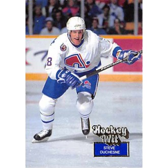 Řadové karty - Duchesne Steve - 1994-95 Hockey Wit No.8