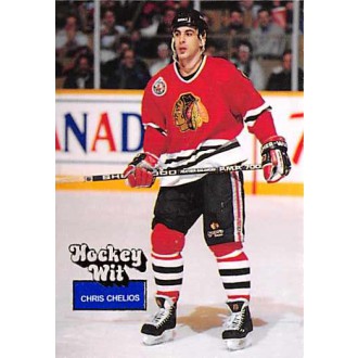 Řadové karty - Chelios Chris - 1994-95 Hockey Wit No.12