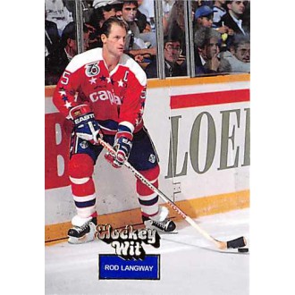 Řadové karty - Langway Rod - 1994-95 Hockey Wit No.26