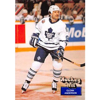 Řadové karty - Anderson Glenn - 1994-95 Hockey Wit No.50