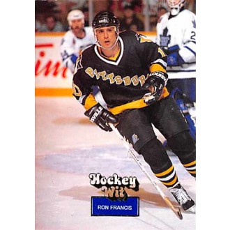 Řadové karty - Francis Ron - 1994-95 Hockey Wit No.53
