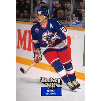 Řadové karty - Selanne Teemu - 1994-95 Hockey Wit No.55
