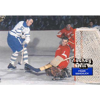 Řadové karty - Mahovlich Frank - 1994-95 Hockey Wit No.56