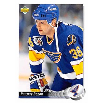 Řadové karty - Bozon Philippe - 1992-93 Upper Deck No.283