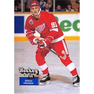 Řadové karty - Fedorov Sergei - 1994-95 Hockey Wit No.69