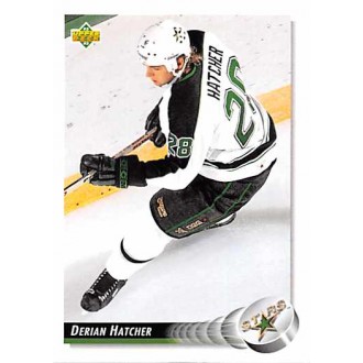 Řadové karty - Hatcher Derian - 1992-93 Upper Deck No.287