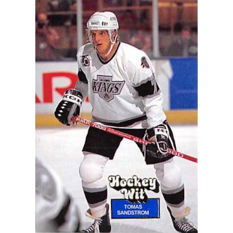 Řadové karty - Sandstrom Tomas - 1994-95 Hockey Wit No.87