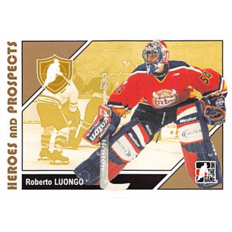 Řadové karty - Luongo Roberto - 2007-08 ITG Heroes and Prospects No.8