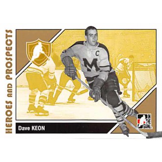 Řadové karty - Keon Dave - 2007-08 ITG Heroes and Prospects No.11