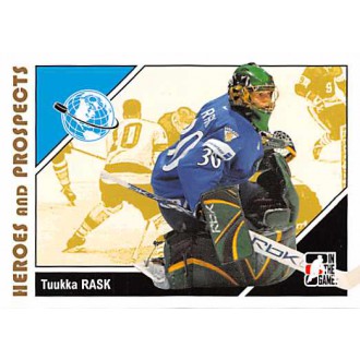 Řadové karty - Rask Tuukka - 2007-08 ITG Heroes and Prospects No.13