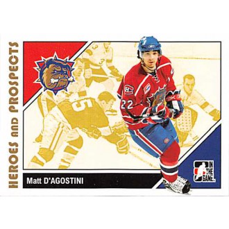 Řadové karty - D´Agostini Matt - 2007-08 ITG Heroes and Prospects No.26