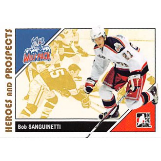 Řadové karty - Sanguinetti Bob - 2007-08 ITG Heroes and Prospects No.29