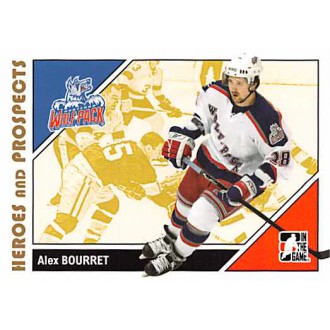Řadové karty - Bourret Alex - 2007-08 ITG Heroes and Prospects No.36