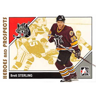 Řadové karty - Sterling Brett - 2007-08 ITG Heroes and Prospects No.38