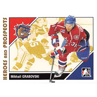 Řadové karty - Grabovski Mikhail - 2007-08 ITG Heroes and Prospects No.40